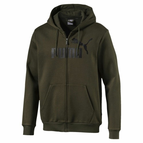 [853413-15] Мужская толстовка с капюшоном Puma Essentials Fullzip