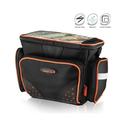 Ibera Bike Handlebar Bag for Camera Equipment, Clip-on Quick Release Bicycle ...