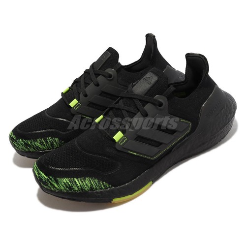 

Adidas Ultraboost 22 Black Solar Yellow Мужские повседневные кроссовки для бега GX5915, Черный, Ultraboost 22