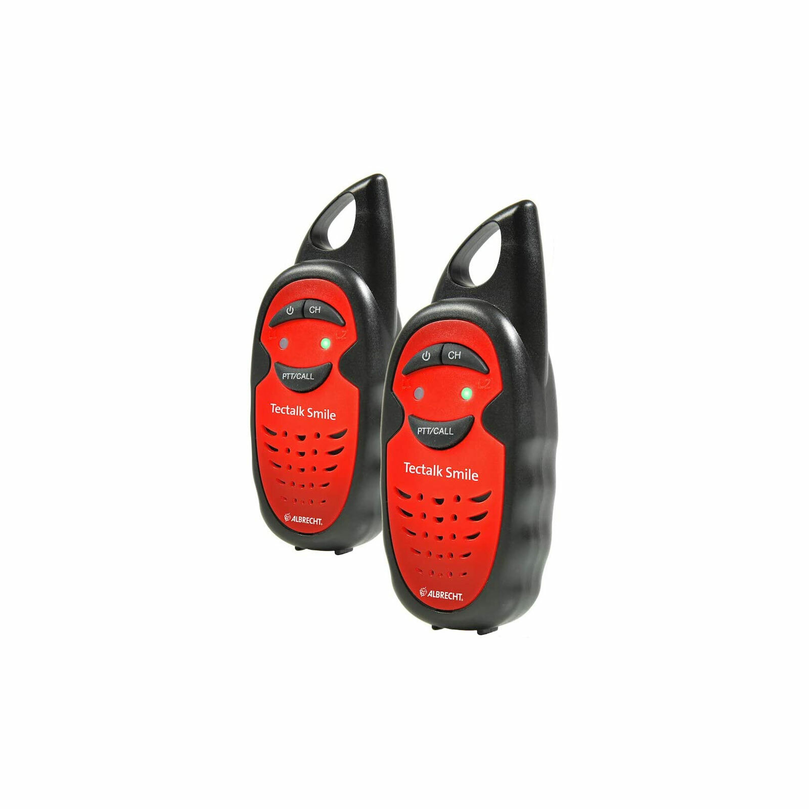 Albrecht Tectalk Smile Kinder Walkie Talkie 3 Kanal 3km Reichweite Batterie 3AAA