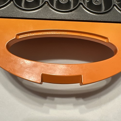Rare Orange Babycakes Waffle Stick Maker