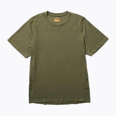 

Мужская футболка с коротким рукавом Merrell Tencel Dusty Olive  из полиэстера
