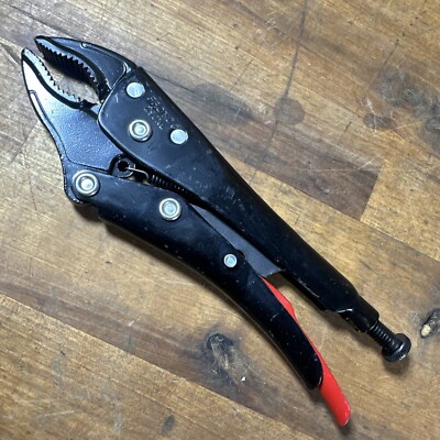 Proto 290XL  7-15/32'' Curved Jaw Locking Pliers Black Epoxy Made In Spain New