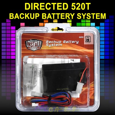 DIRECTED 520T DEI 12V BACKUP BATTERY SYSTEM FOR VIPER/CLIFFORD/PYTHON CAR ALARM
