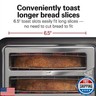 Hamilton Beach Gourmet 2 Slice Slot Toaster with Extra Long and Wide Slots, Sure-Toast Technology, Shade Selector, Bagel Setting, Matte Black and Stainless Steel (22996)