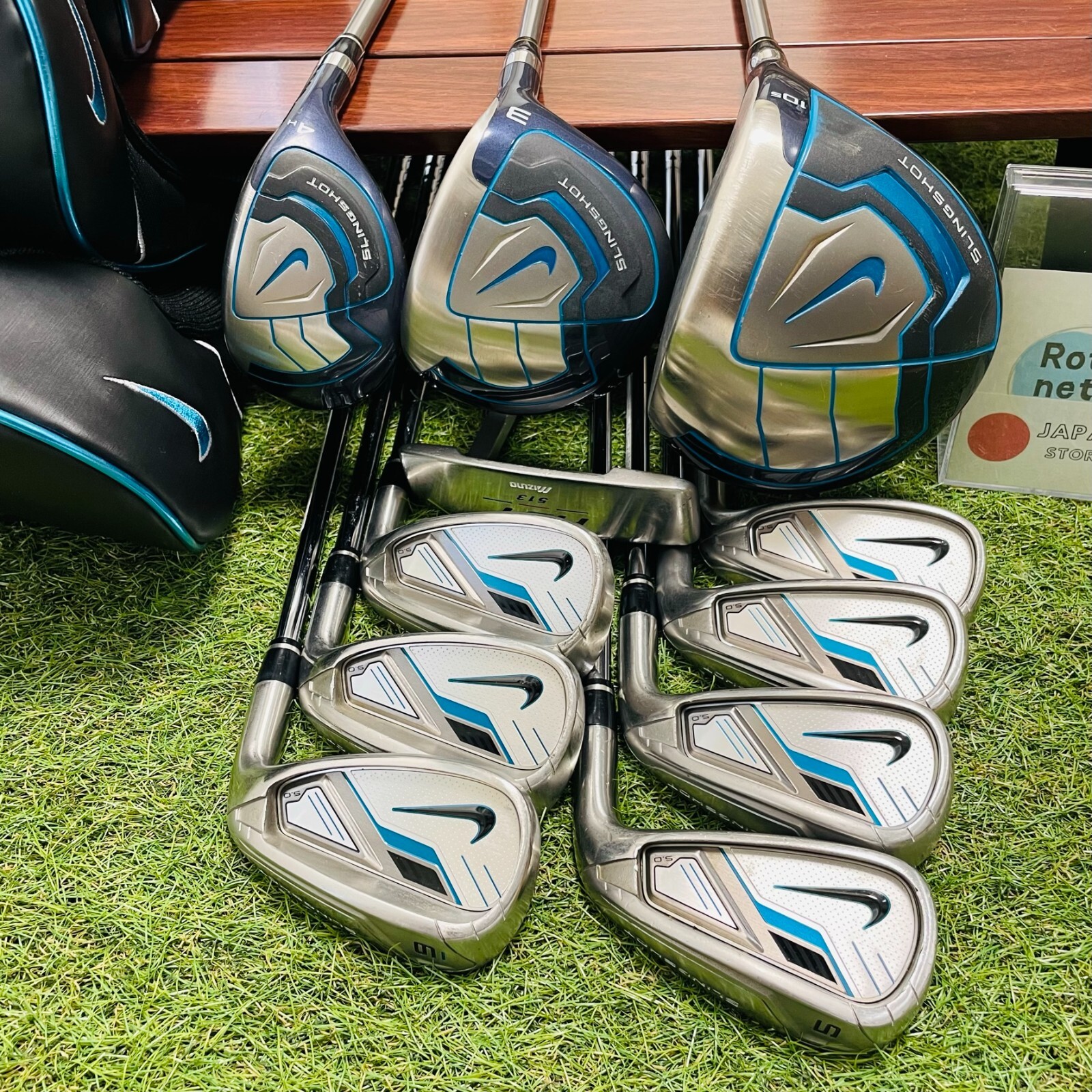 NIKE Slingshot FullSet 1w 3w 4ut Iron 5-9PS 11Pics Regular