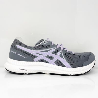 

Женские кроссовки Asics Gel Contend 7 1012A911 серые кроссовки размер 9.5, Серый, Gel Contend 7