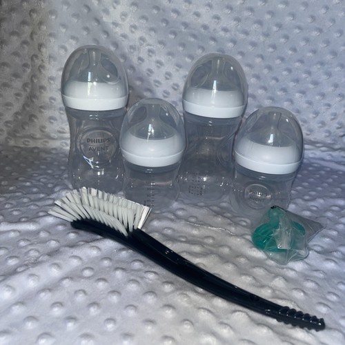 Newborn Gift Set With Pacifier & Brush