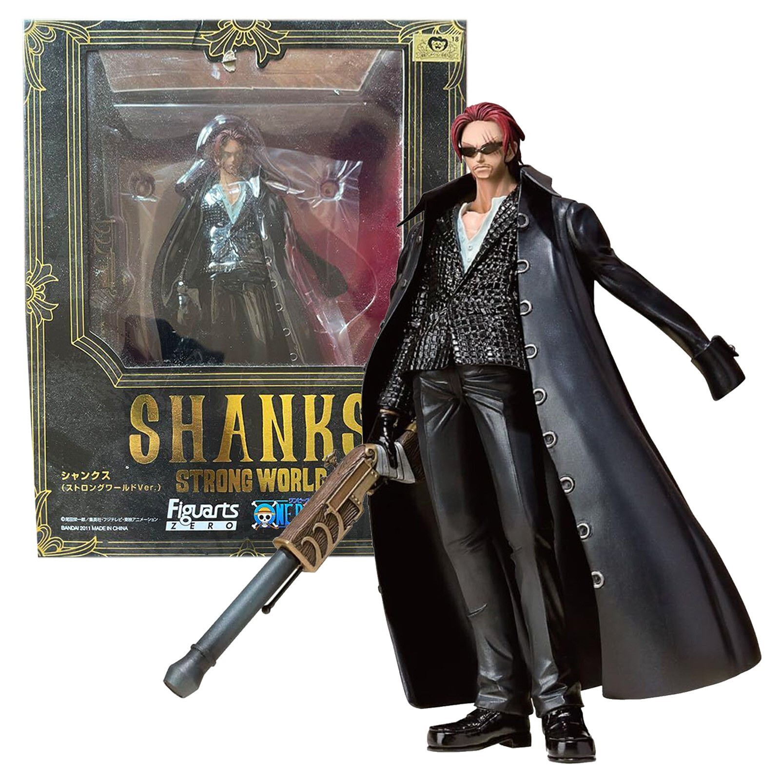 BANPRESTO Figuarts ZERO ONE PIECE SHANKS STRONG WORLD Ver BANPRESTO Figuarts ZERO ONE PIECE SHANKS STRONG WORLD Ver