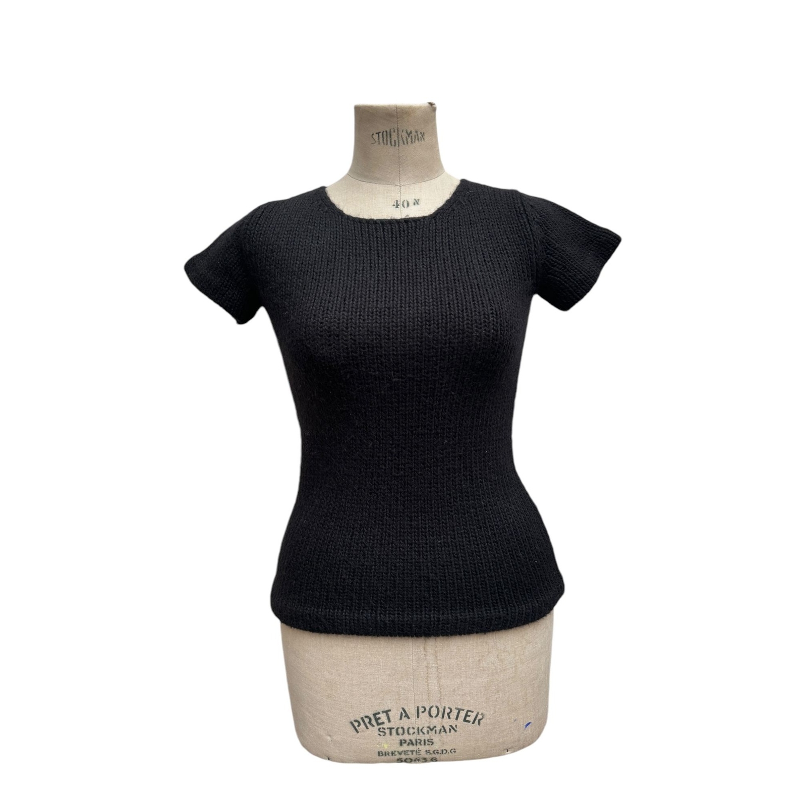トップス Miu Miu Mohair Knit Vest Miu Miu striped-trim Knit Vest | Blue | FARFETCH