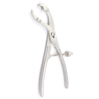 ORTHOPEDIC VERBRUGGE BONE HOLDING FORCEPS 9 1/2'' SELF CENTERING WITH SPEED LOCK