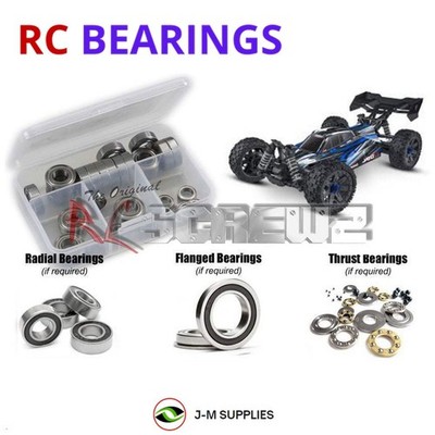 RCScrewZ Rubber Shielded Bearings tra140r for Traxxas Jato BL-2S (90154-4) | KIT