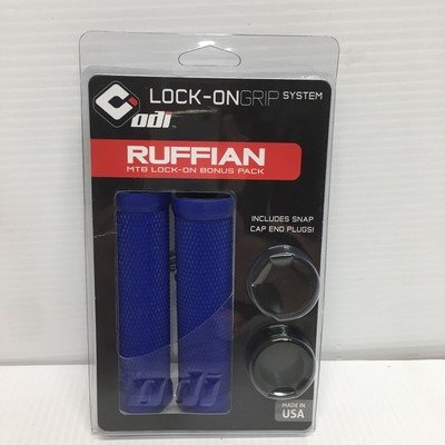 ODI Ruffian Blue Lock on Grips atv pwc Jet-Ski Sea-Doo Wave-runner-Blaster