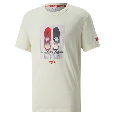 

Puma Cola X Relaxed Graphic Crew Neck Short Sleeve TShirt Mens Size  Casual, Белый, Puma Cola X Relaxed Graphic Crew Neck Short Sleeve TShirt