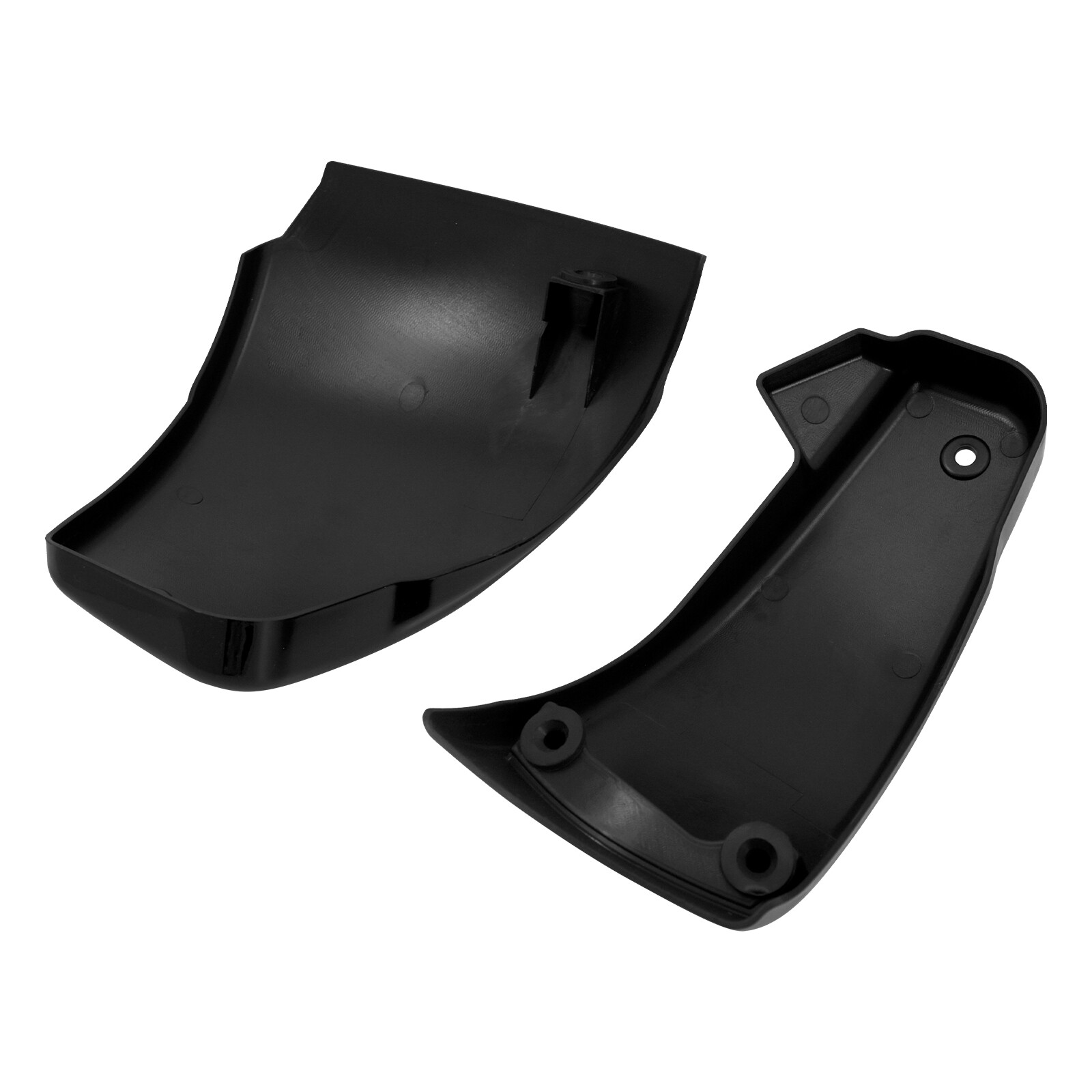 Black Battery Side Fairing Covers Fit For Harley M8 Softail FXLRS FXBB 2018-23