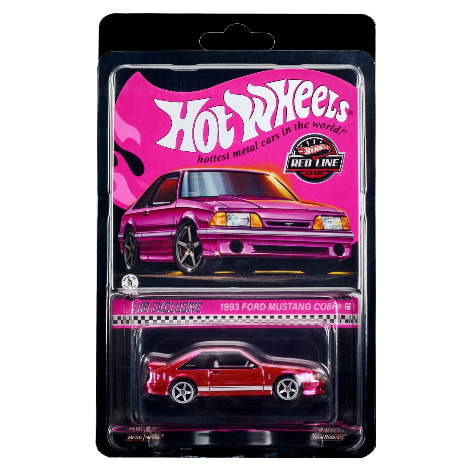 ホットウィール RLC ピンク パーティーカー 1993 フォード マスタング Hot Wheels RLC Exclusive Pink Edition 1993 Ford Mustang