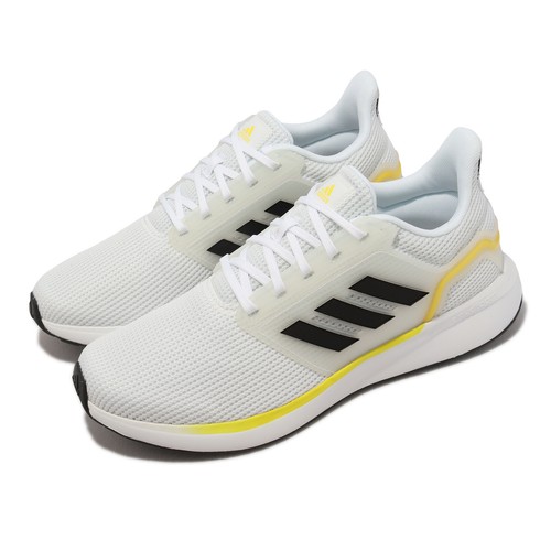 

adidas EQ19 Run White Black Yellow Мужская спортивная обувь для бега Кроссовки GY4718, Белый, Eq19 Run