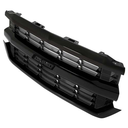 Front Grille Bumper Upper For 2016-2018 Chevrolet Silverado 1500 Black Mesh