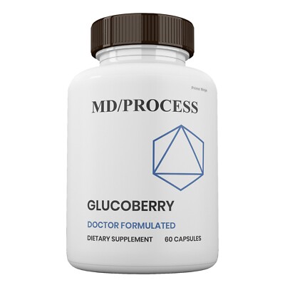 Glucoberry Blood Sugar Support Formula Official Gluco berry Capsules (1 Pack)