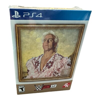 WWE 2K19 Ric Flair Wooooo! Collector s Edition PS4 Brand New Hard To Find Rare