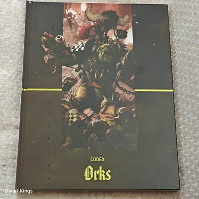 Warhammer 40k Codex Orks Collectors Edition Supplement 10th Sealed 2024