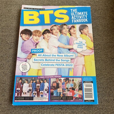 Music Spotlight Collectors Edition Magazine BTS Ultimate Activity Fanbook 2022