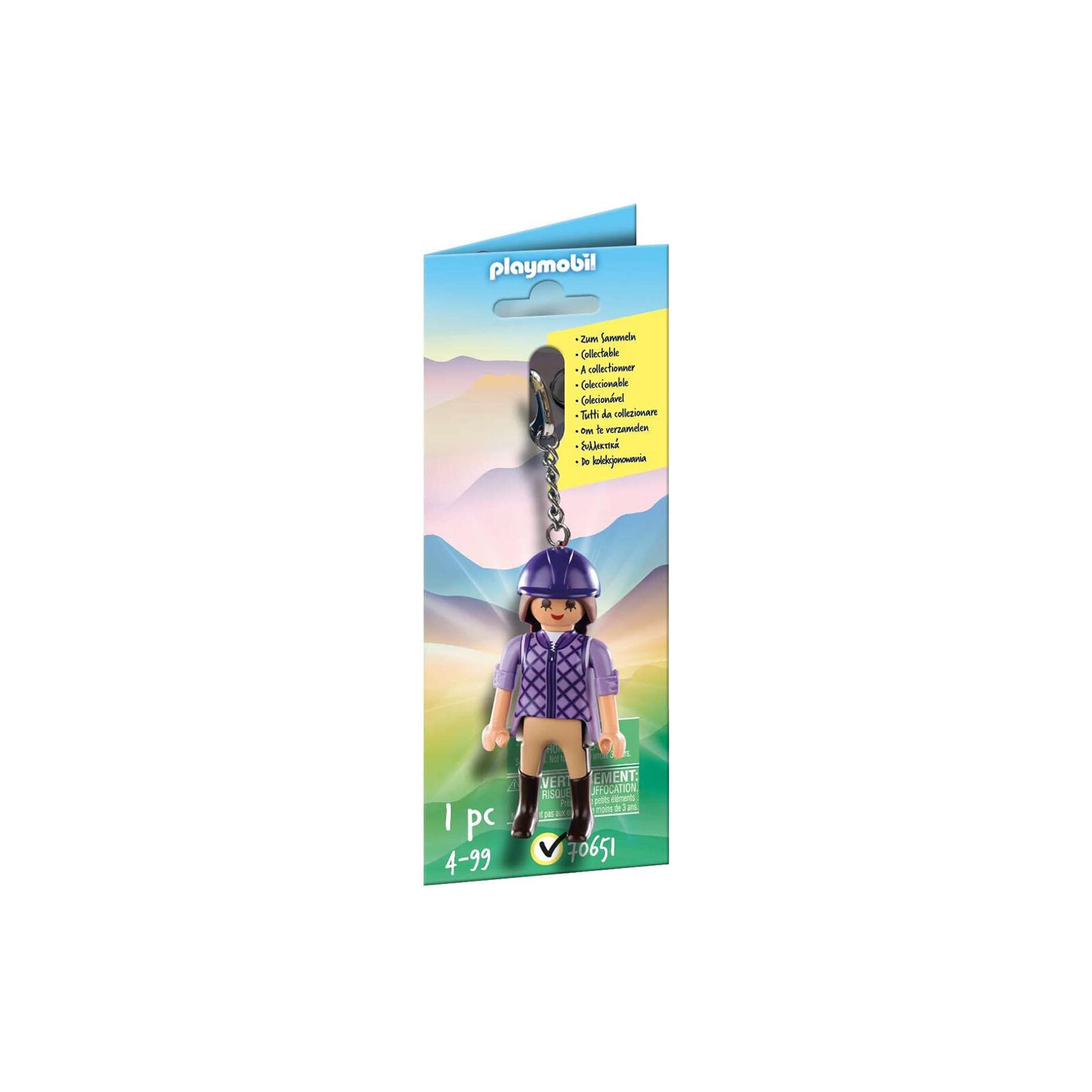 Набор брелоков Playmobil Horse Rider 70651 НОВЫЙ В НАЛИЧИИ
