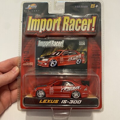 Jada Toys Die Cast Import Racer Lexus IS-300 Col#006 1:64 Scale NIP