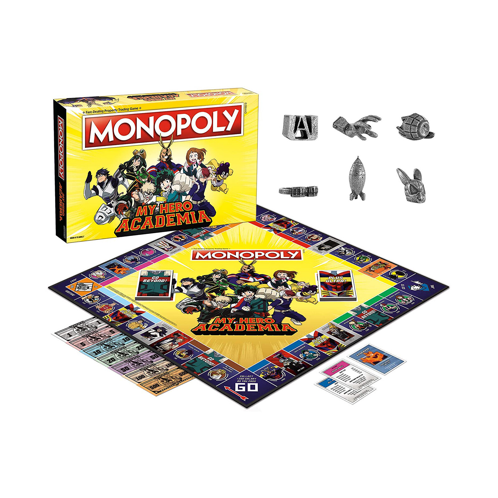 USAopoly Монополия Мой герой Академия Настольная игра НОВАЯ В НАЛИЧИИ