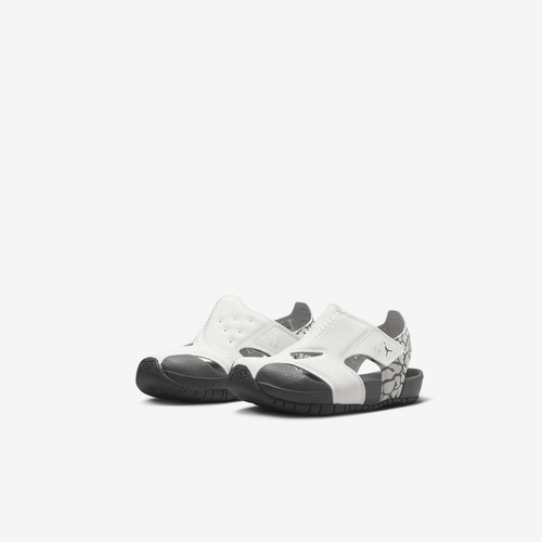 

Детские сандалии для малышей Nike Air Jordan Flare TD Sail Black Grey CI7850-100, Белый, Air Jordan Flare Td