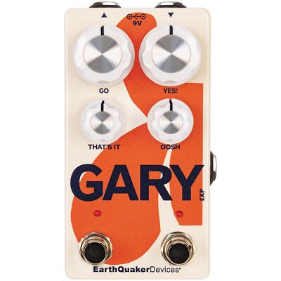 EQD EarthQuaker Devices Gary Fuzz & Dynamic Overdrive Guitar Effect Pedal