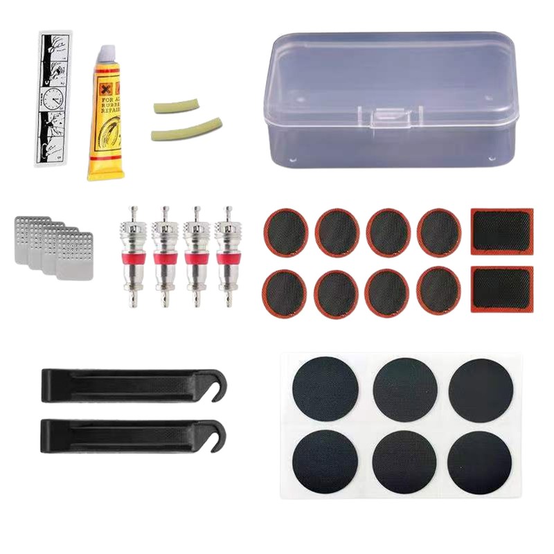 Bike Tire Patch Repair Inner Tube Repair Kit for MTB Road Mo