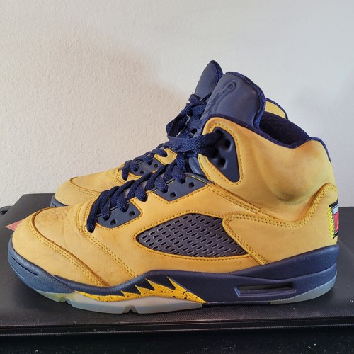 Nike Air Jordan 5 Michigan 2019 size 8.5 CQ9541-704 OG V