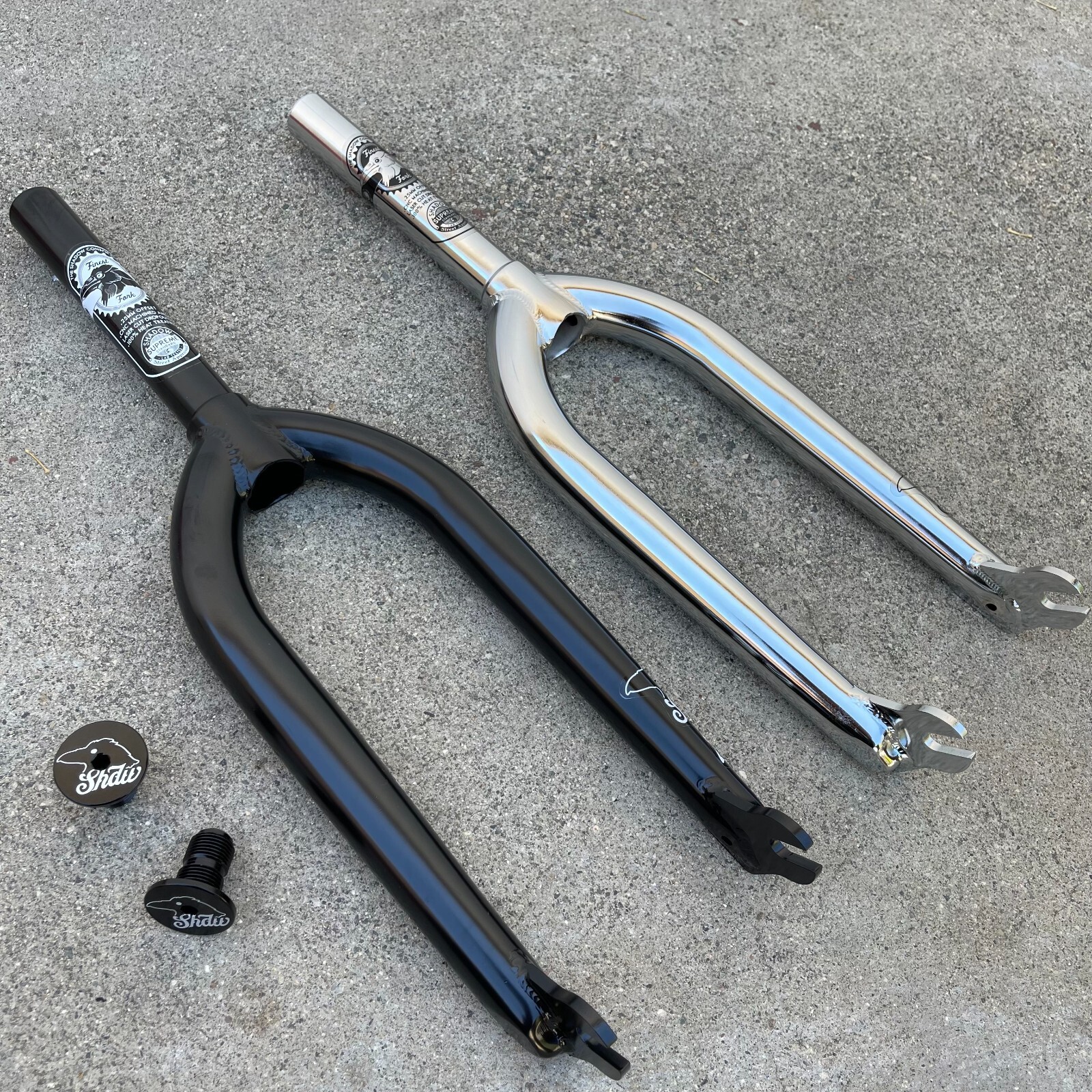 BMX フォーク SHADOW Captive V2 Fork Shadow CAPTIVE II Fork Chrome | TBB-BIKE