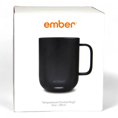 Ember Temperature Control Mug 2 - Black 10 oz