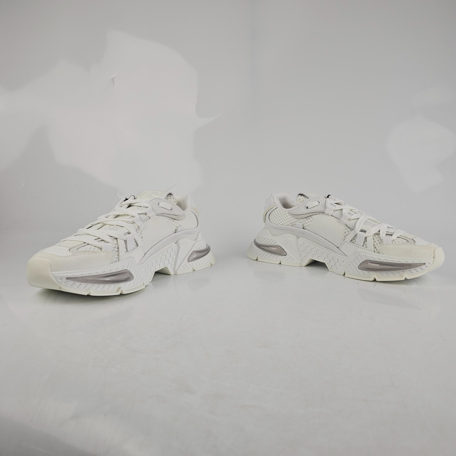 Pre-owned Dolce & Gabbana Dolce&gabbana Airmaster Men's White Sneakers