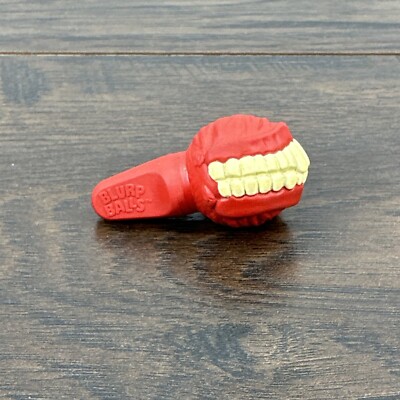 Vintage Ertl BLURP BALLS Figure BONEY TOSSTEETH Skull Teeth Mouth Part
