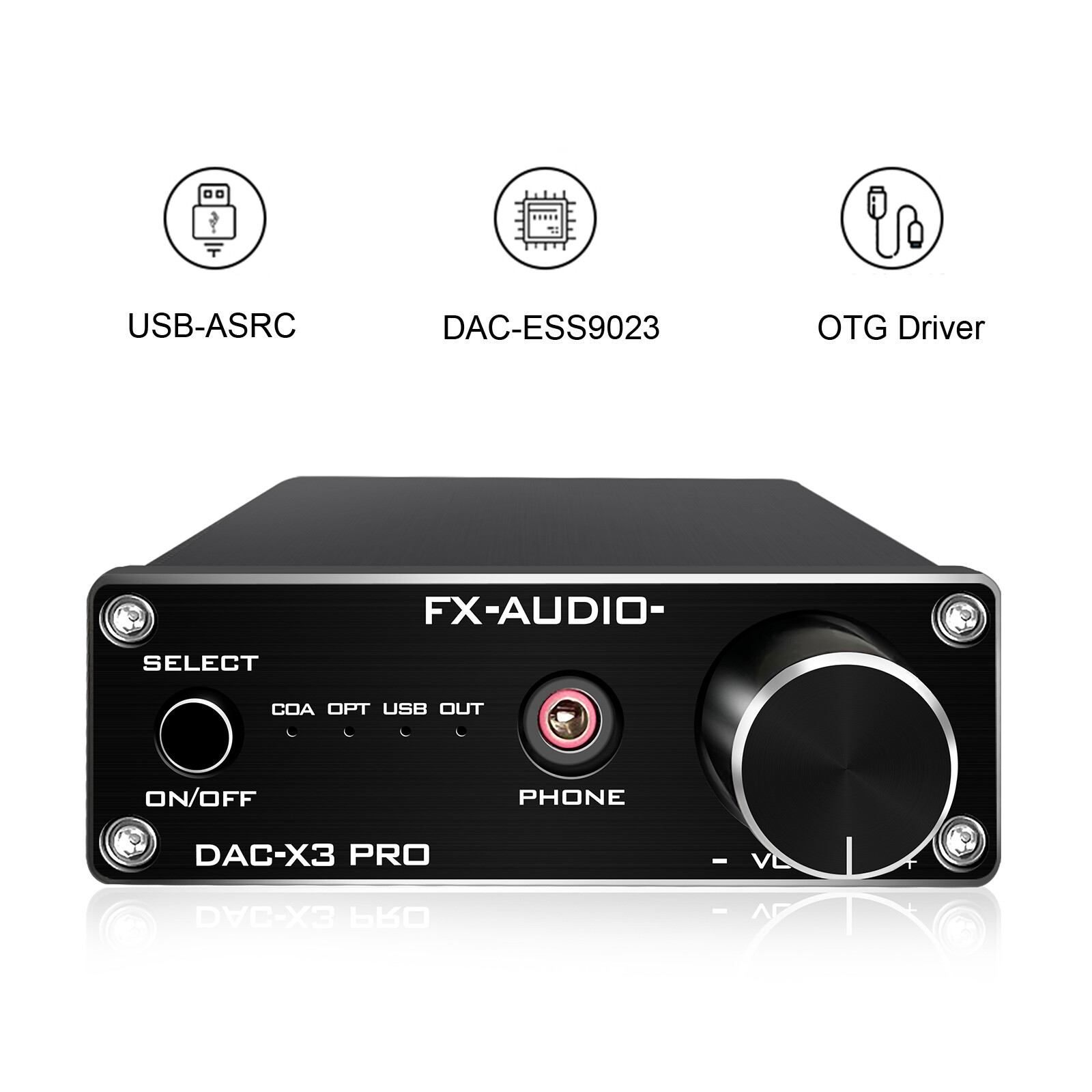 2021 FX-Audio New X3PRO DAC Digital to Analog Audio
