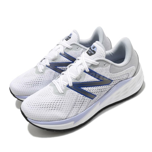 

Женские кроссовки New Balance Fresh Foam Evare Wide White Blue Grey WVARECP1 D, Белый, Fresh Foam Evare Wide