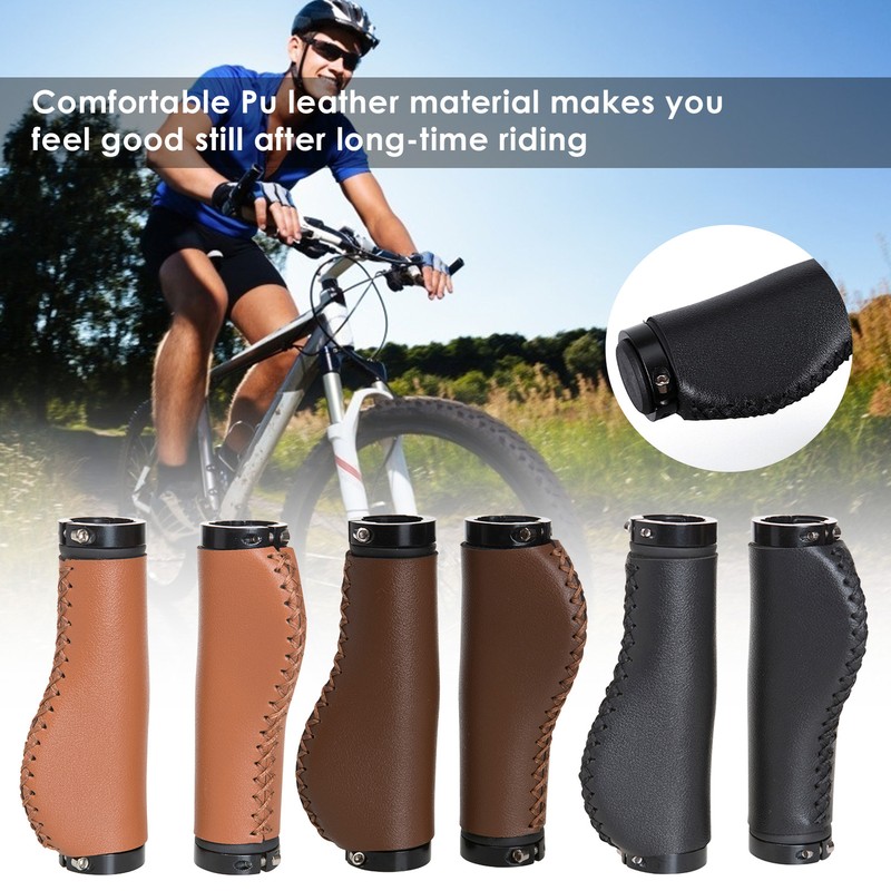Bike Grips Double Lock-on Bicycle Handle Bar Hand