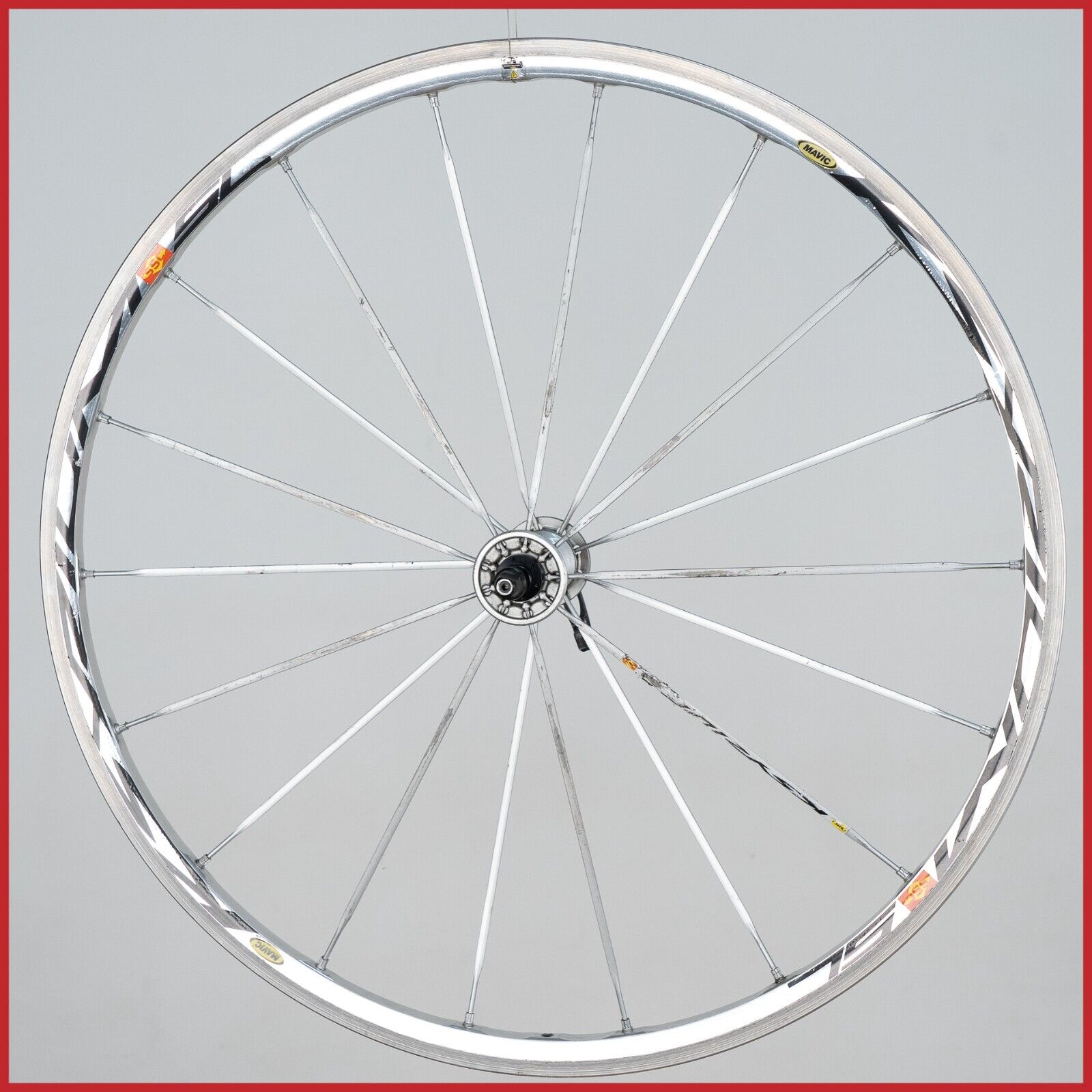 FRONT MAVIC KSYRIUM SL WHEEL VINTAGE OLD CLINCHER ROAD FRONT MAVIC KSYRIUM SL WHEEL VINTAGE OLD CLINCHER ROAD