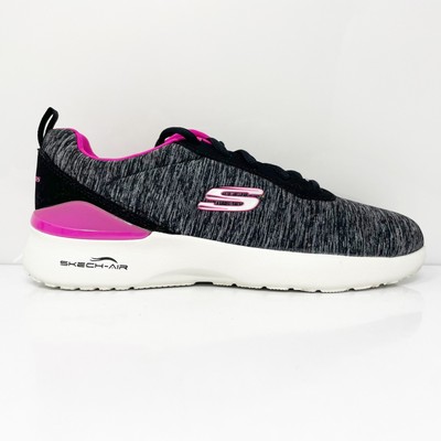 

Skechers Womens Dynamite Paradise Waves 149344 Черные кроссовки Кроссовки 8.5, Черный, Dynamite Paradise Waves