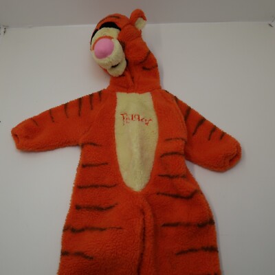 Disney Store Plush Winnie The Pooh TIGGER Halloween Costume  2-4T Tiger