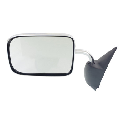 Manual Mirror For 1994-2001 Dodge Ram 1500 Driver Side Manual Folding Chrome