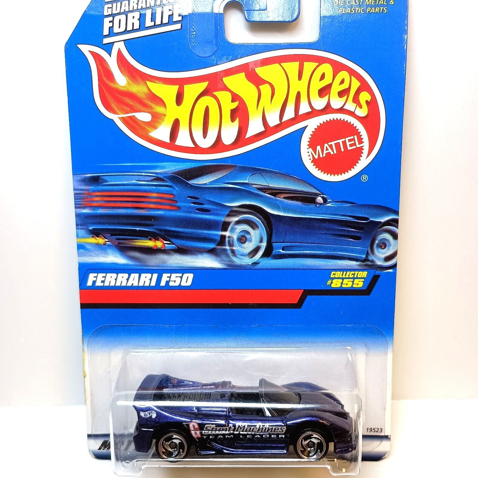1997 Hot Wheels Collector #855 FERRARI F50 Purple w/Chrome SB