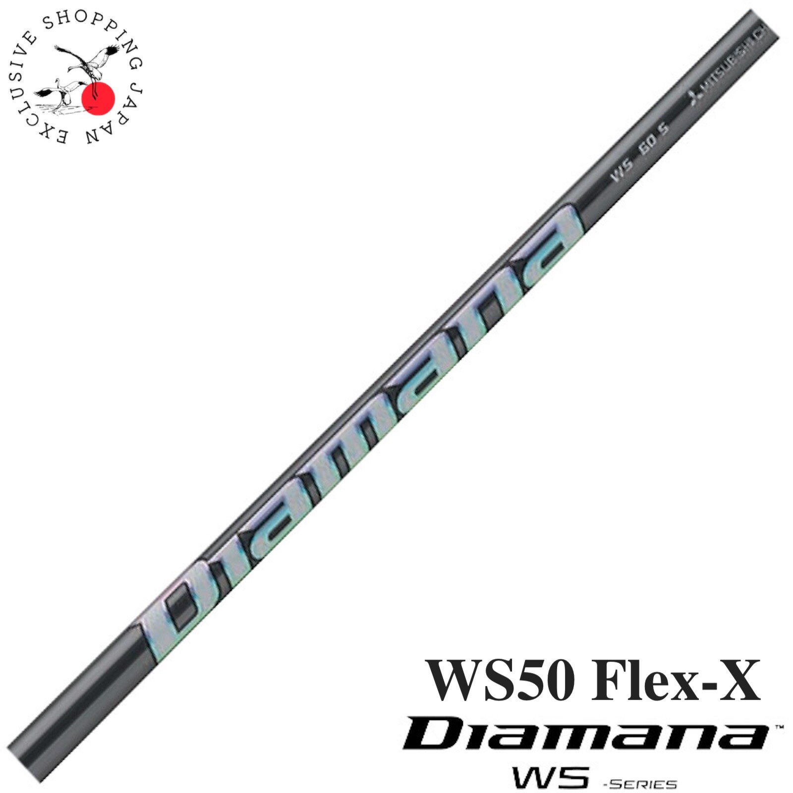 クラブ Diamana WS 50<X> Mitsubishi Chemical Diamana WS50 Golf Driver Club Shaft Flex