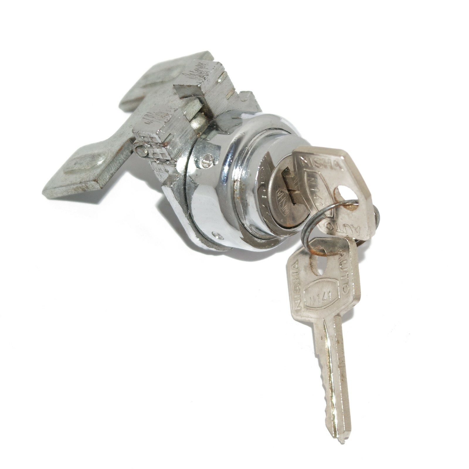 New Antique Steering Lock With Two Keys Sportique Pre 1964 Vespa Scooters 