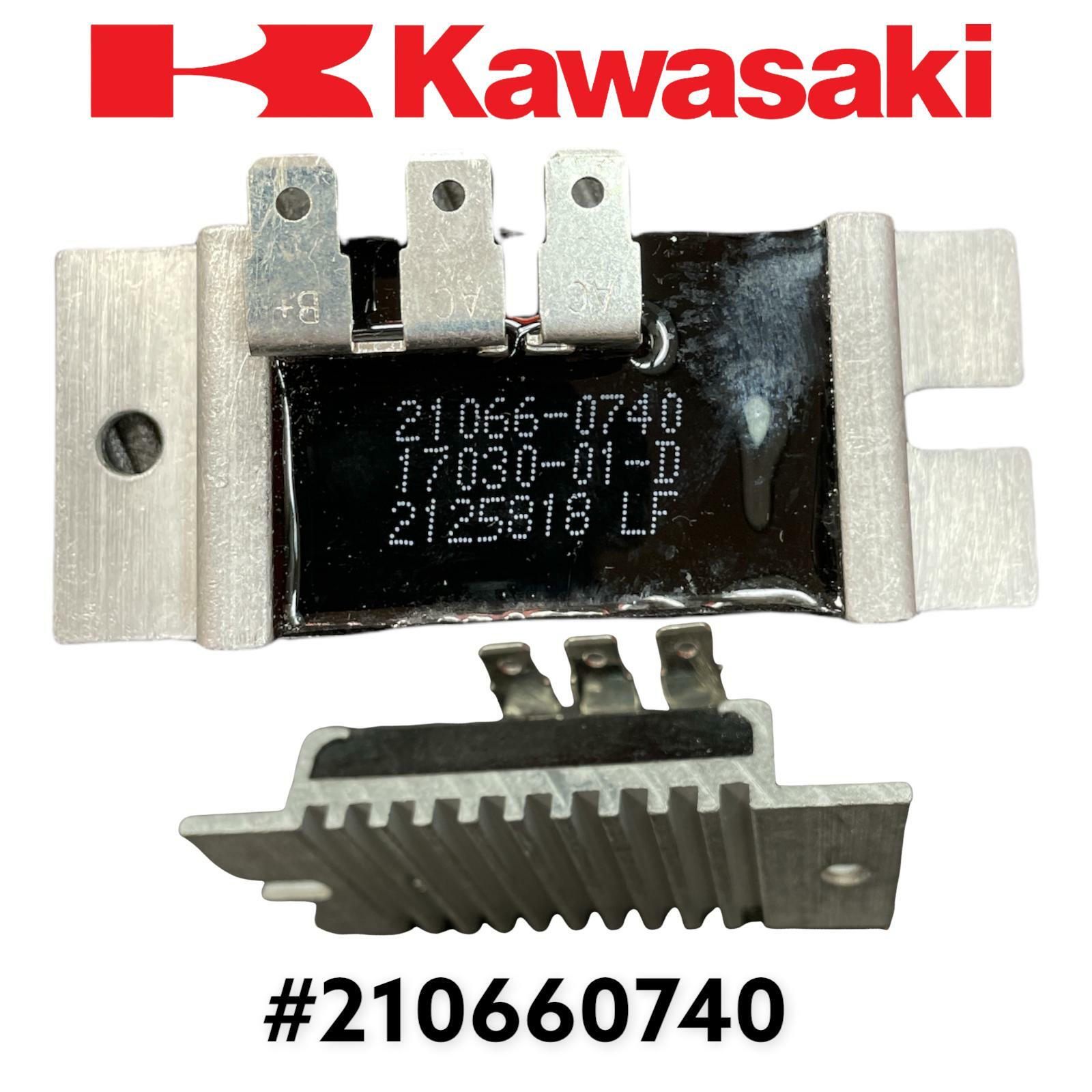 Genuine Kawasaki 21066-0740 20 AMP Regulator FX751V FX801V Genuine Kawasaki 21066-0740 20 AMP Regulator FX751V FX801V