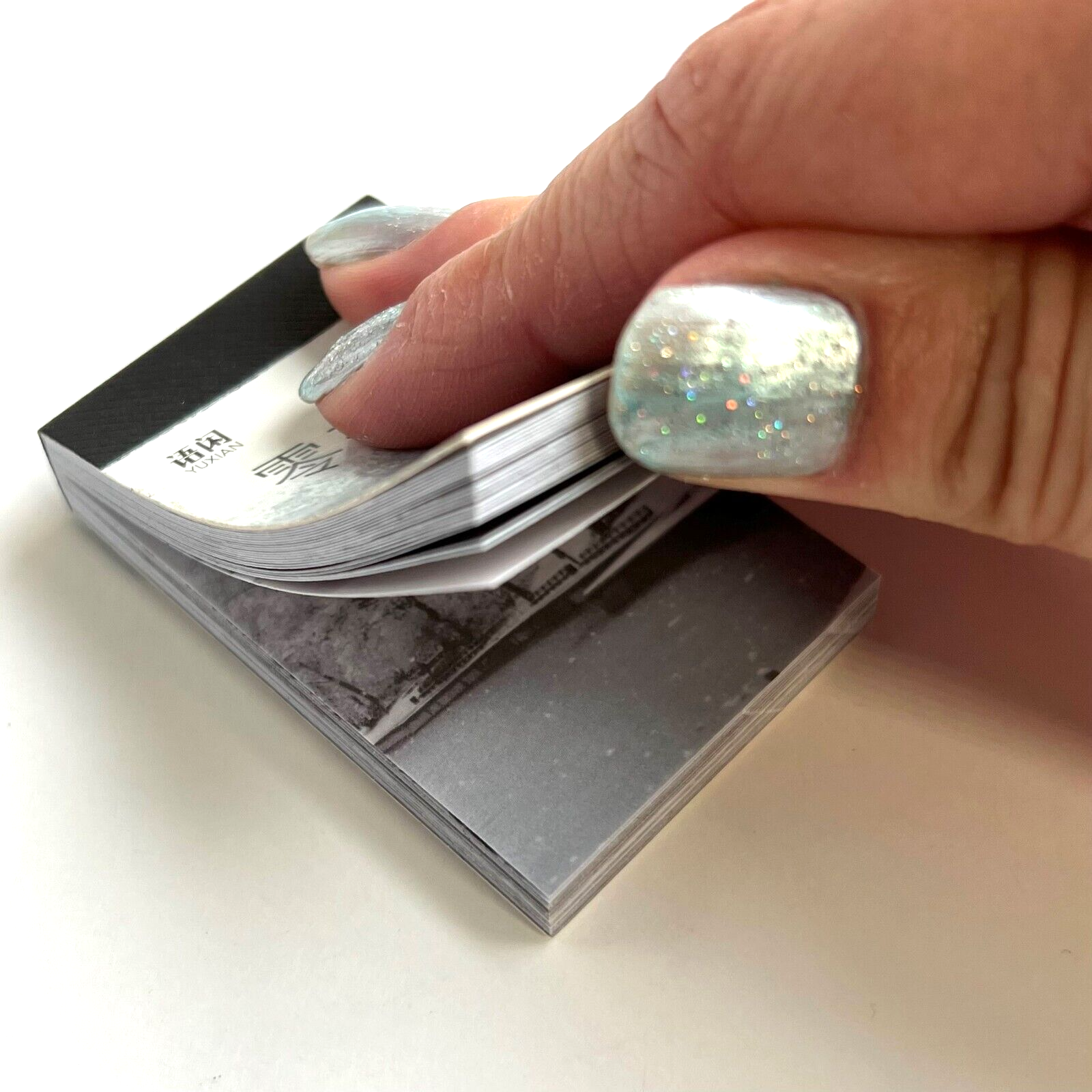 Snowy Mountain Photo Sticker Book Collage Junk Journal Planner Card Making