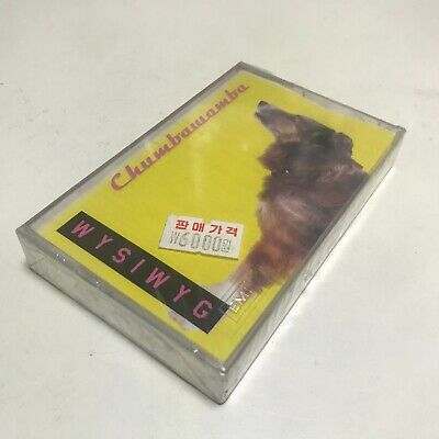Chumbawamba Wysiwyg Cassette Tape (SEALED) 2000 Korean Edition